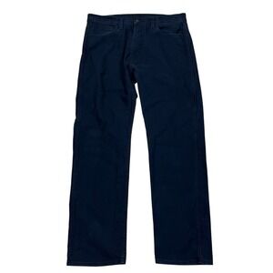 Levis Workwear Fit Jeans Mens 36x32 (Fits 36x31) Black Stretch Canvas Straight